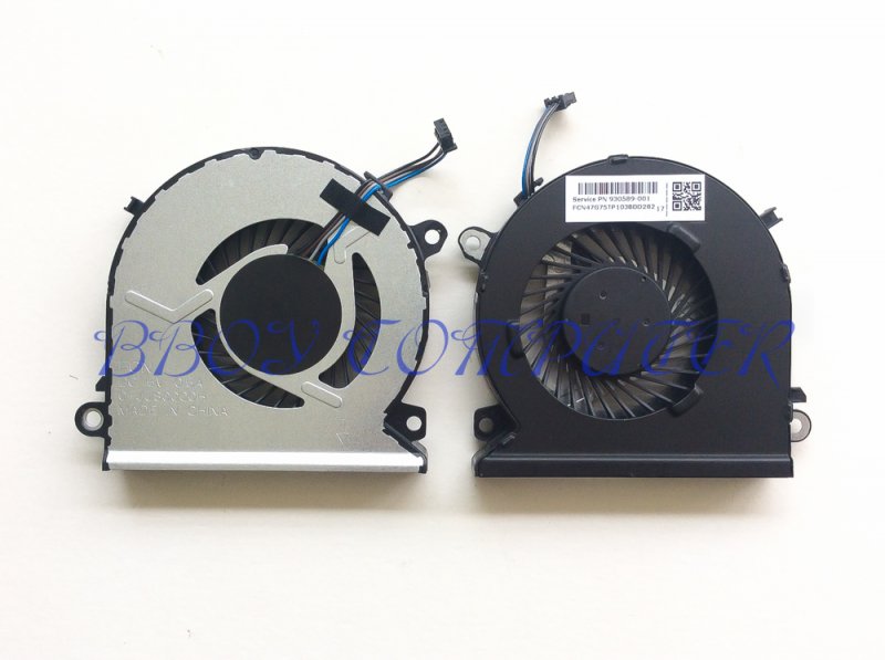 HP CPU FAN พัดลมโน๊ตบุ๊ค HP 15-CB076TX 15-CB000 930589-001