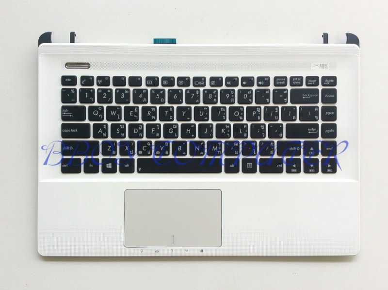 ASUS Keyboard คีย์บอร์ด ASUS A45V K45A พร้อมบอดี้ สีขาว (ไทย-อังกฤษ)