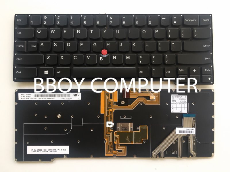 LENOVO Keyboard คีย์บอร์ด LENOVO THINKPAD X1 CARBON GEN 2 ไทย-อังกฤษ