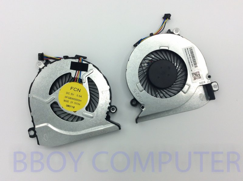 HP CPU Fan พัดลมโน๊ตบุ๊ค HP Pavilion 14-AB 15-AB 15T-AB200 15-AN 15-ANXXX 15Z-a 17-G 17-G015DX 17-G100 17-G101DX 17-G179NB 17-G053US 17-g119dx 15-an005TX