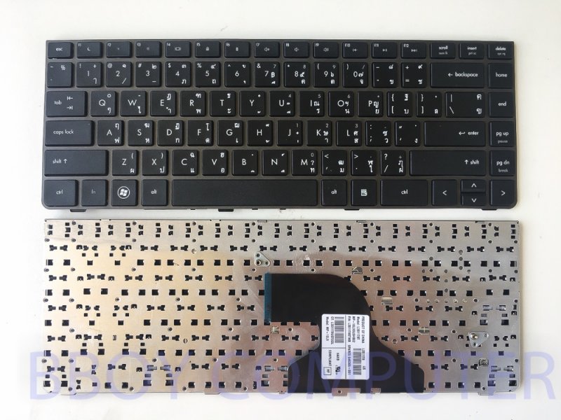 HP Keyboard คีย์บอร์ด HP PROBOOK 4330S 4331S 4430S 4431S 4435S 4436S ไทย อังกฤษ มีเฟรม ***+++