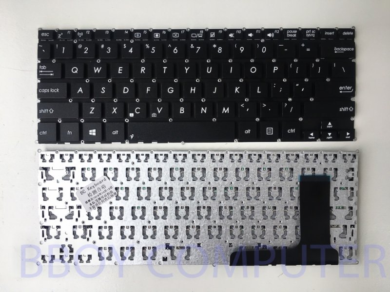 ASUS Keyboard คีย์บอร์ด E202 X205T X205TA X205 E202S E205 E202MA TP201SA  ไทย-อังกฤษ