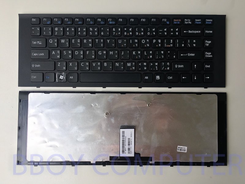 SONY Keyboard คีย์บอร์ด VAIO VPCEK25EH EG PCG-61911L PCG-61913L ไทย-อังกฤษ