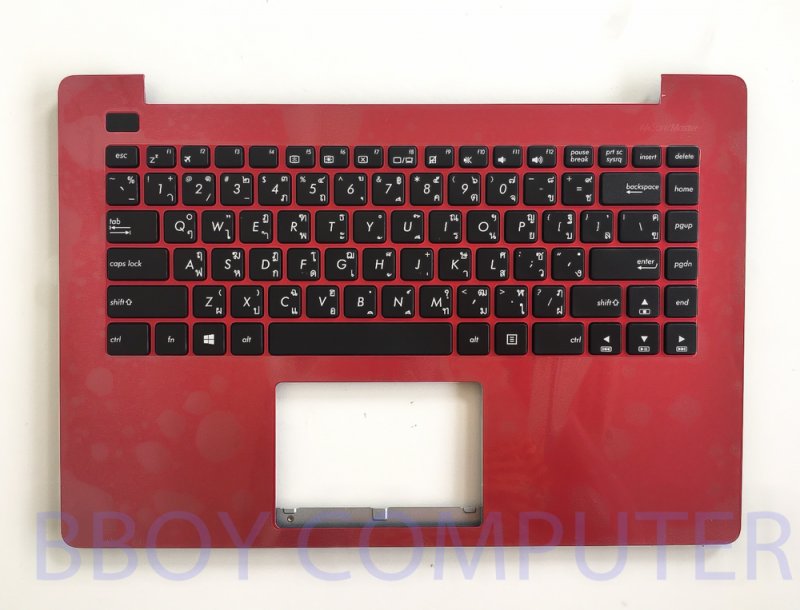 ASUS Keyboard คีย์บอร์ด ASUS X453 X453MA พร้อม Body สีแดง ไทย-อังกฤษ