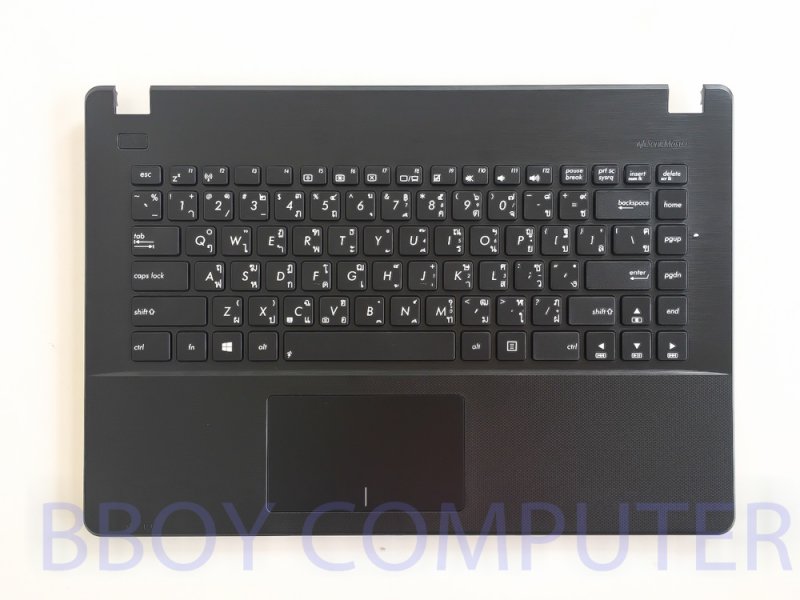 ASUS Keyboard คีย์บอร์ด ASUS X451 X451E X451M X451C สีดำ พร้อม Body มีทัชแพด ไทย-อังกฤษ