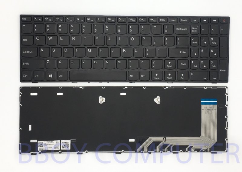  LENOVO Keyboard คีย์บอร์ด LENOVO IDEAPAD 110-15ISK 110-17ACL 110-17IKB 110-17ISK  110-15 110-15AST 110-15ISK5 พร้อมเฟรม 