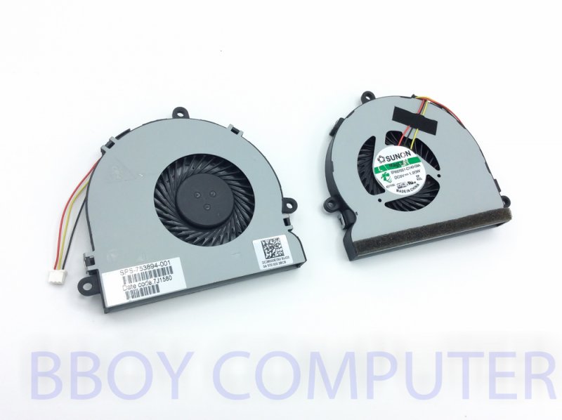 HP CPU Fan พัดลมโน๊ตบุ๊ค HP PAVILION 250 G3 246 G3 14-G 14-S 14-R 15-G 15-R 15-H 245 G3