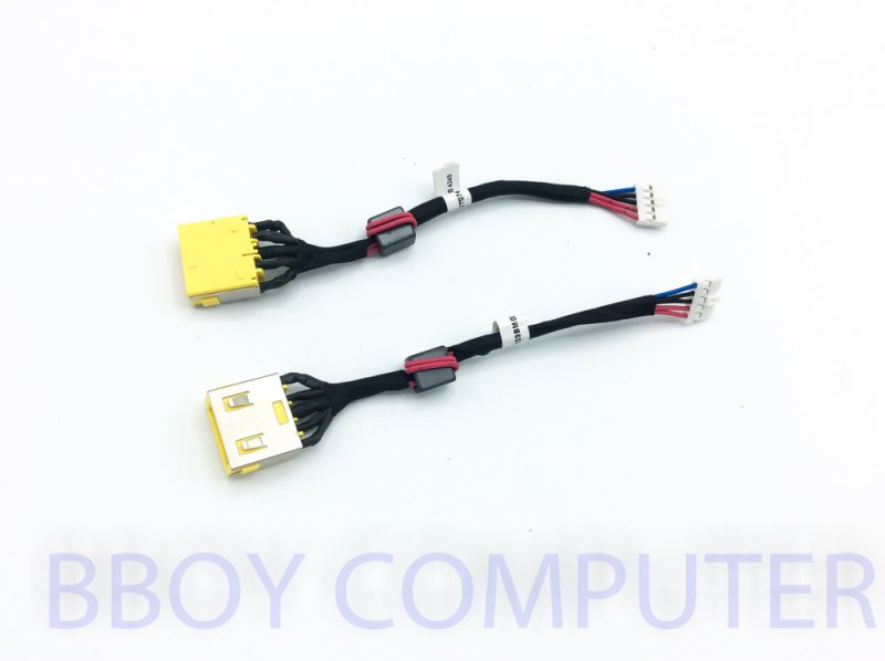 DC JACK Lenovo Ideapad G400S G405S G400S G500S G505S G405  DC30100PD00 DC30100PE00 DC30100NW00 สายแพรสั้น
