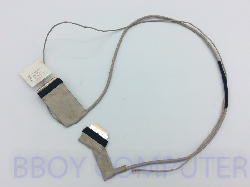 LENOVO LCD Cable สายแพรจอ LENOVO G500 G505 G505S G510 G590 LCD LED LVDS P/N DC02001PR00 หัวเสียบเข้าจอ 40 พิน