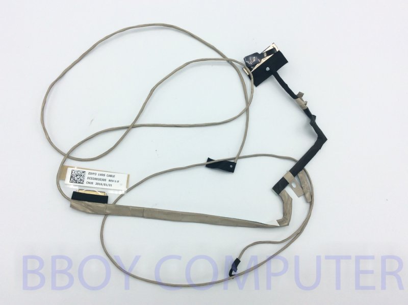 LENOVO LCD Cable สายแพรจอ LENOVO Y70 Y70-70 Touch Assembly ZIVY3 P/N DC020020300 หัวกดแบบ 30 พิน