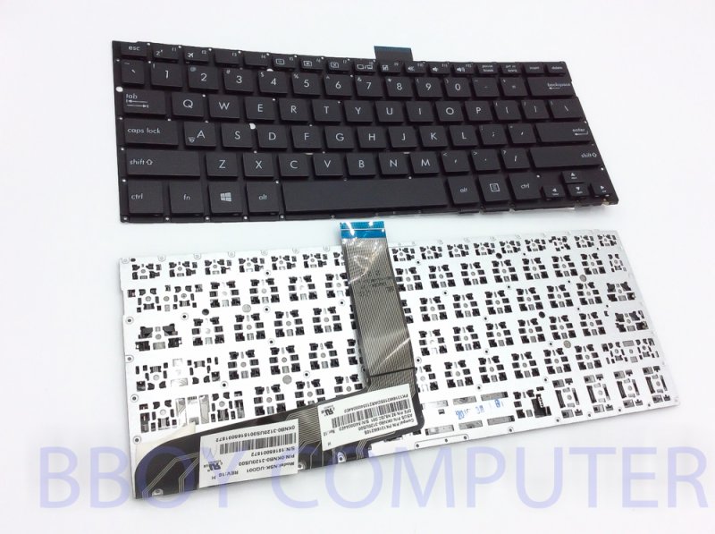 ASUS Keyboard คีย์บอร์ด ASUS TP300 TP300L TP300LD Q302 Q302LA Q304 TP300LA ไทย-อังกฤษ