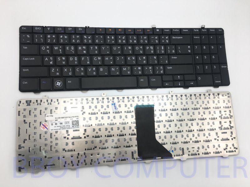 DELL Keyboard คีย์บอร์ด DELL INSPIRON 1564 ***+++