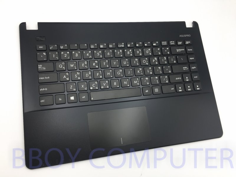 ASUS KEYBOARD ASUS คีย์บอร์ด ASUS X450 X450C X450CA X450CC X450CP X450L X450LA ASUS K450 K450C K450CA K450CC พร้อมบอดี้ สีดำ สกรีนไทยไม่คม