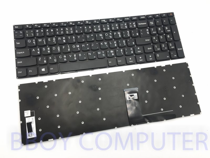 LENOVO Keyboard คีย์บอร์ด LENOVO IdeaPad 110-15 110-15IBR 110-15ACL 110-15AST 110 Touch-15ACL มีปุ่ม Power TH-EN