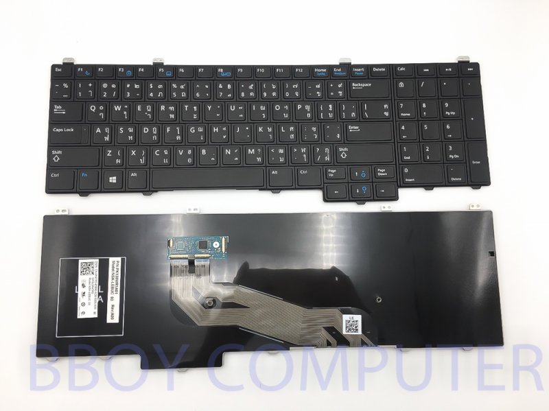DELL KEYBOARD คีย์บอร์ด Dell Latitude E5540 ไทย-อังกฤษ