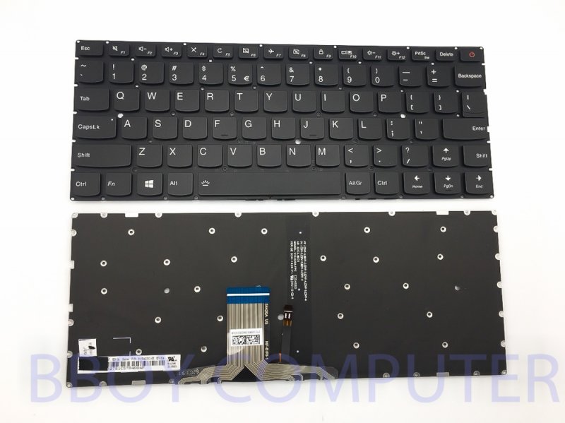 LENOVO Keyboard LENOVO IdeaPad 710S 710S-13IKB 710S-13ISK Air 13 Pro 13.3 นิ้ว มี Backlight อังกฤษ