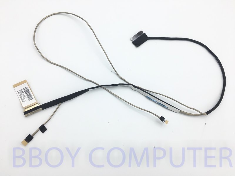 HP LCD Cable สายแพรจอ HP Pavilion 17-AB P/N DD0G37LC021 DD0G37LC121 หัวเสียบเข้าจอ 30 พิน