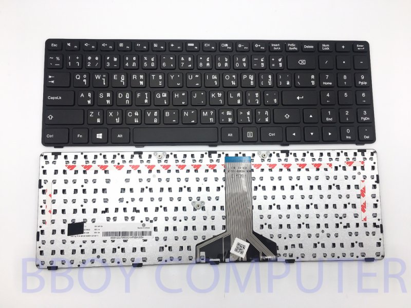 LENOVO Keyboard คีย์บอร์ด Ideapad 100-15 100-15IBD 100-15IBY B50-50 ไทย-อังกฤษ