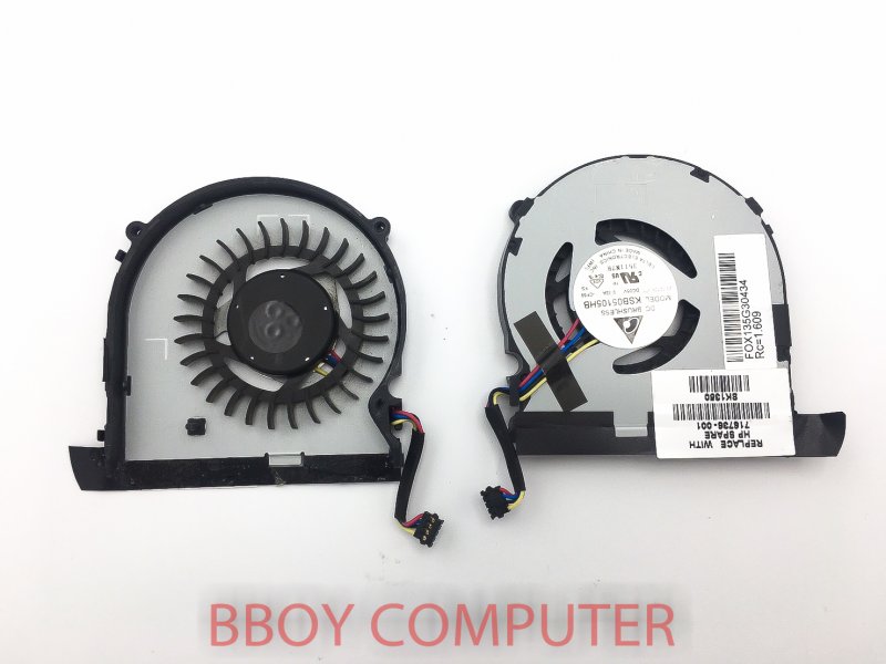  HP CPU Fan พัดลมโน๊ตบุ๊ค HP EliteBook Revolve 810 G1 G2 P/N 716736-001