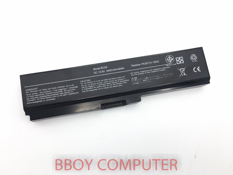 TOSHIBA Battery แบตเตอรี่ TOSHIBA SATELLITE C640 C650 L640 L635 L645 PA3817 
