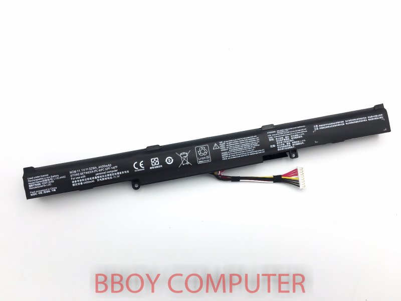 ASUS Battery แบตเตอรี่ ของแท้ ASUS N552 N552V N552VX N752V G752VW N752VX GL752VW A41N1501 (ใช้ X550E  แทนได้ ) ***+++ 