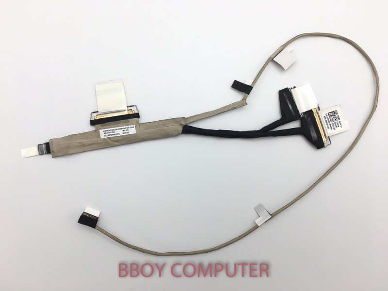 DELL LCD Cable สายแพรจอ DELL Inspiron 13 7368  P/N 0VFF2J 450.07S05.0021 หัวเสียบจอ 40 พิน