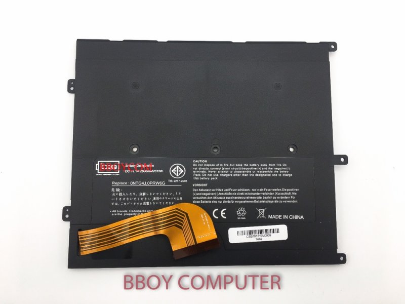 DELL Battery แบตเตอรี่ DELL Vostro V130 V13 0449TX 0NTG4J 0PRW6G PRW6G T1G6P