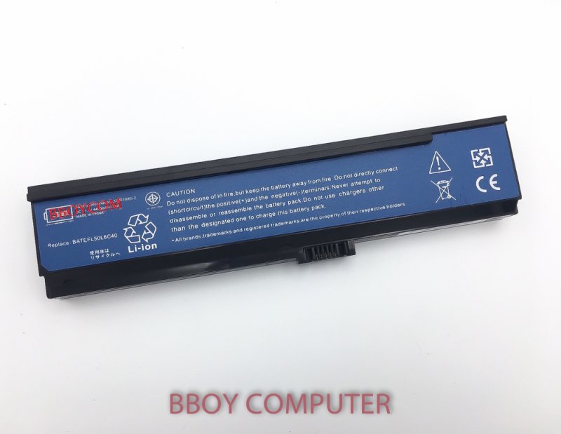 ACER Battery แบตเตอรี่ ACER ASPIRE 3600 3680 5050 5570 5580 TRAVELMATE 2400 3210 แบตสีดำ