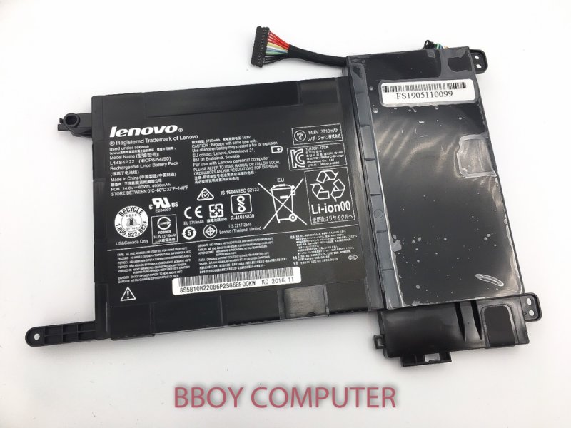 LENOVO Battery แบตเตอรี่ LENOVO IdeaPad Y700-15ISK-ISE Y700-17ISK Y700-ISE L14S4P22 L14M4P23 *+