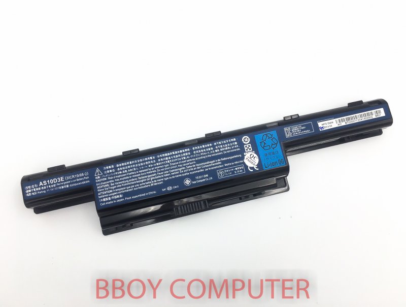 ACER Battery แบตเตอรี่ ของแท้ ACER TRAVELMATE P643 Model AS10D3E 
