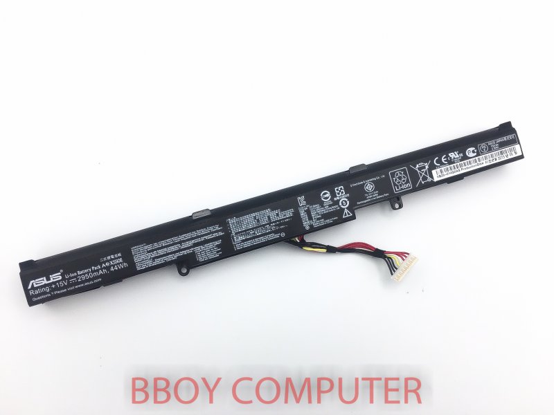 ASUS Battery แบตเตอรี่ ของแท้ X550E X550ZE X550D X550DP A450C A450E A450JF A450J K450J F550Z X450 X450E X450J X450JF K550E K550D F450E R510Z  (built in) A41-X550E ***+++