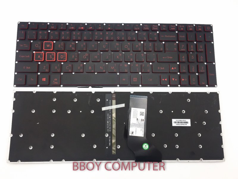 ACER Keyboard คีย์บอร์ด Aspire VX5-591G VX5-593 VX15 VN7-593 TH-EN