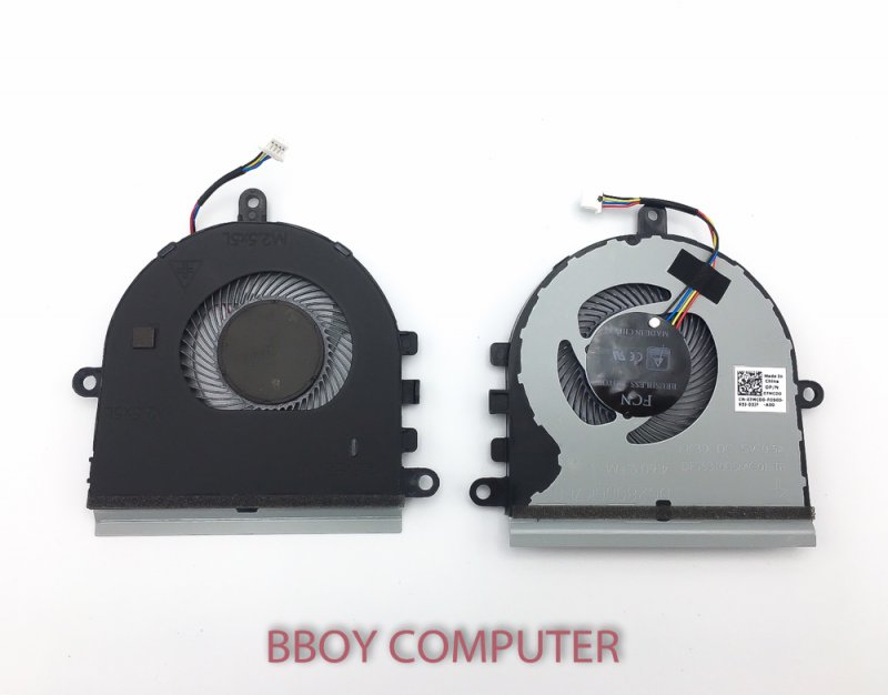 DELL CPU FAN พัดลมโน๊ตบุ๊ค DELL Inspiron 15- 5570 15-5575 ( Inspiron 5593 มี2 แบบ )  P75F DFS531005MC0T แกะเทียบก่อนนะครับ รุ่นนี้มีทั้งแบบบางและแบบหนา *+
