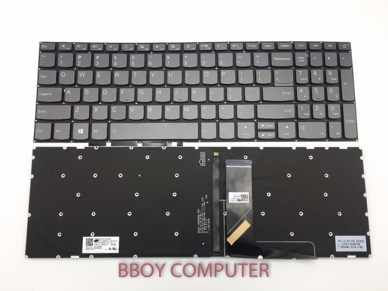 LENOVO Keyboard คีย์บอร์ด LENOVO Ideapad 320-17AST 320-17IKB 320-17ISK 320-17ABR 330-15IKB 330-15IGM 330-17IKB 330-15 330-15AST 520-15 520-15IKB มีไฟ Backlite TH-EN  มีสวิตช์เปิดเครื่องขวามือบน