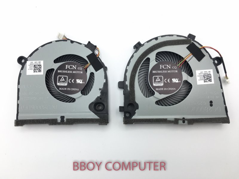 DELL CPU FAN พัดลมโน๊ตบุ๊ค Inspiron G3-3579 G3-3779 G5-5587 ขายเป็นคู่
