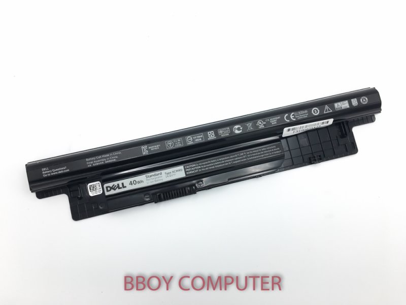 DELL Battery แบตเตอรี่ ของแท้ DELL XCMRD Inspiron 14 3421 3543 14r 543714R 5421 15R 3521  15R 5521  17R 3721 Latitude 3440 3540  17R 5721 DELL Vostro 2421 2521  Model XCMRD  14.8V 40W  *+
