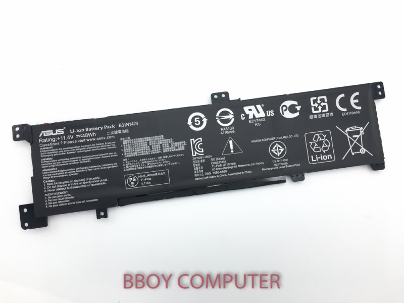 ASUS Battery แบตเตอรี่แท้ ASUS K401 K401L K401LB K401LX B31N1424 ***+++