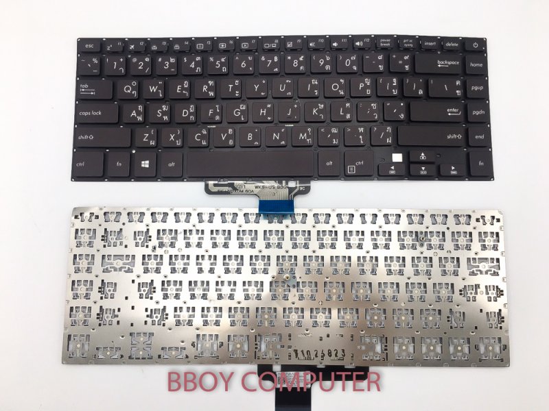 ASUS Keyboard คีย์บอร์ด ASUS S510U S510 15 X510UA X510UQ F510UA TH-EN 