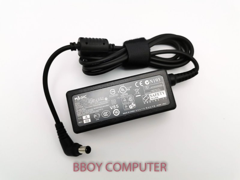Adapter จอคอม อะแดปเตอร์ จอ LCD/LED 19V 2.1A  สำหรับจอ for ACER LG Samsung หัว 6.5 * 4.4 mm