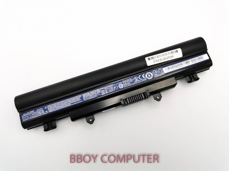 ACER Battery แบตเตอรี่ ของแท้ ASPIRE E14 E15 E5-411 E5-421 E5-421G E5-471 E5-471G E5-511 E5-521 E5-531G E5-551 E5-571 E5-572G travelmate p246  AL14A32 