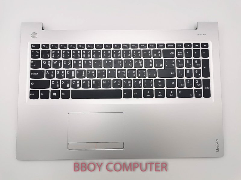 LENOVO Keyboard คีย์บอร์ด Ideapad 310-15  510-15 สี Silver พร้อมบอดี้ ไทย-อังกฤษ