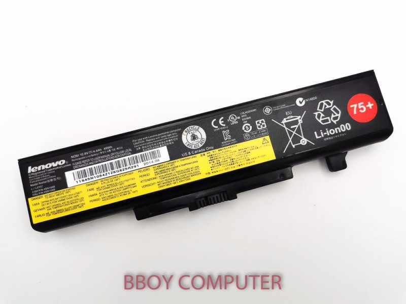 LENOVO battery แบตเตอรี่ ของแท้ LENOVO G480 G580 Z380 Z480 Z580 E430 E530 45n1043  *+