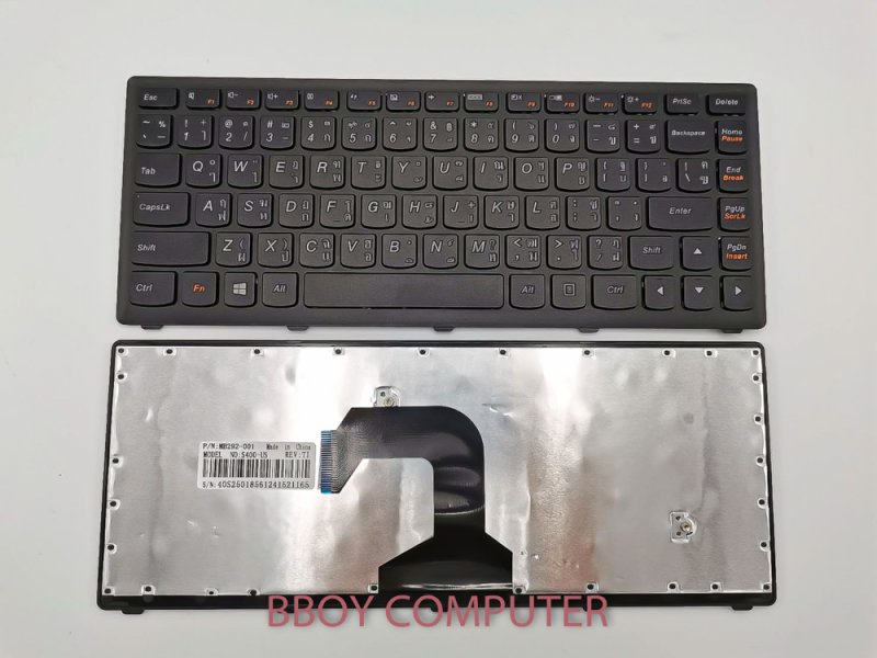 LENOVO Keyboard คีย์บอร์ด LENOVO IDEAPAD S400 S400U S405 S300 S410 TH-EN