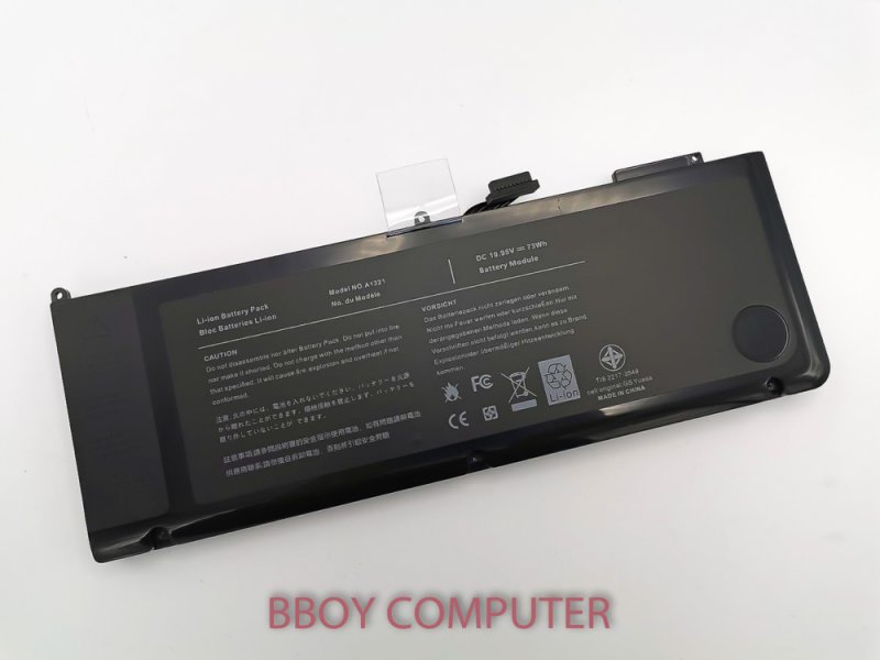 Battery MacBook A1321 For MacBook Pro 15 inch A1286 (Mid 2009-Mid 2010) OEM แบตมี มอก.