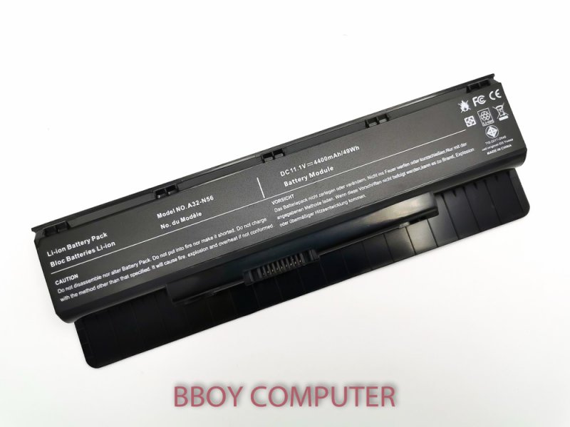 ASUS Battery แบตเตอรี่ ASUS N46 N46V N46VM N46VZ N56 N56V N56VM N56VZ A32-N56 ***+++