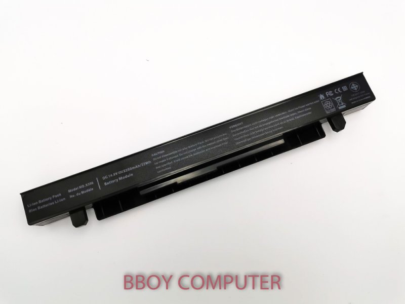 ASUS Battery แบตเตอรี่ ASUS k550j A550A A550V A550VB X550 X550A X550B X550C X550V X450 X450C K450 K450C  K450L K450LB K550 K550L K550C P450 R409 A41-X550 A41-X550A แบตมี มอก (OEM)  **