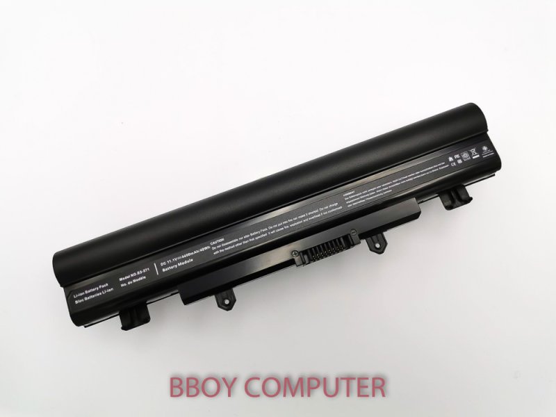 ACER Battery แบตเตอรี่ ACER ASPIRE E5-411 E5-421 E5-421G E5-471 E5-471G E5-551 E5-571 TravelMate P246 P256 P276 Model AL14A32 (เพิ่มเซล์)  **++