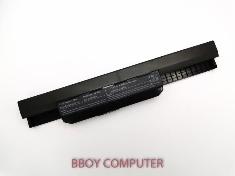 ASUS Battery แบตเตอรี่ Asus A43 K43 X43 A53 K53 X44L X44H K43E  K43 K53E K53F K53SJ K53S/E K53SD K53U A32-K53 แบตมี มอก (OEM) ***+++