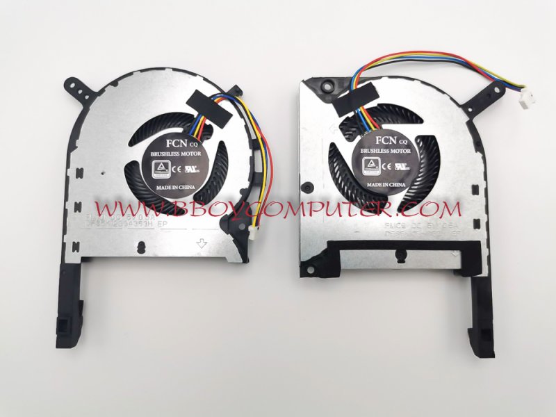 ASUS CPU FAN พัดลมโน๊ตบุ๊ค FX505 FX505GE FX505GD FX505GM FX505DT fx505dy fx506LH  FX506LI FX506LU FX705 FX705G FX705GM FX86FE FX86FM FX86SM ขายเป็นคู่ ซ้าย-ขวา ++