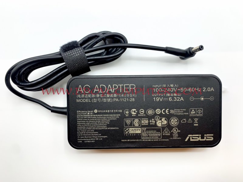 ASUS Adapter อะแดปเตอร์ ของแท้ ASUS 19V 6.32A หัว 5.5*2.5 120W  ASUS FX553VD A550v A550J A550JK K550J GL552 GL553 N580V FX504G K550J A550J X550 FX503 G551 GL552 GL553 FX553V 
